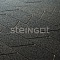 Тротуарная плитка Трапеция Угольный гранит (Stella Nera) 60 мм