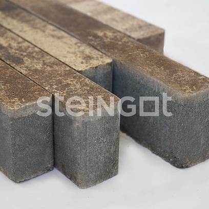 Ригельный кирпич Бурый камень (Stein Brown) (частичный прокрас) 70 мм в москве