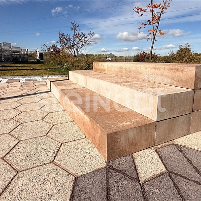 Ступень 1000х300х140 Травертин (Travertin) москва