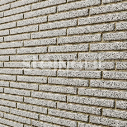 Ригельный кирпич Белый гранит (Bianco Nero) (частичный прокрас) 70 мм купить