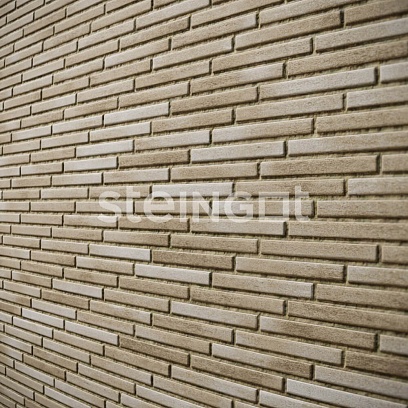 Ригельный кирпич Травертин (Travertin) (частичный прокрас) 70 мм фото