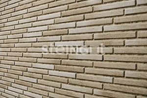 Ригельный кирпич Травертин (Travertin) (частичный прокрас) 70 мм