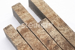 Ригельный кирпич "Штайн Браун" (частичный прокрас) 70 мм