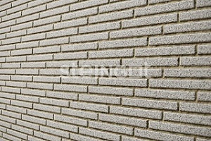 Ригельный кирпич Белый гранит (Bianco Nero) (частичный прокрас) 70 мм