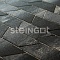 Тротуарная плитка Трапеция Графитовый камень (Stein Black) 60 мм